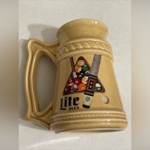 Vintage 1985 Lite Beer World Series Of Tavern Pool Beer Stein